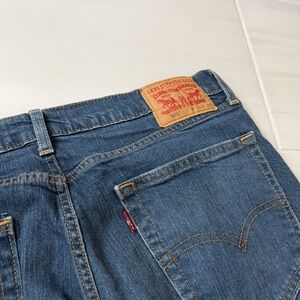 Levi Strauss Co Jeans 505 Men's 36x34 Blue Denim Wash Straight Leg Relaxed Fit